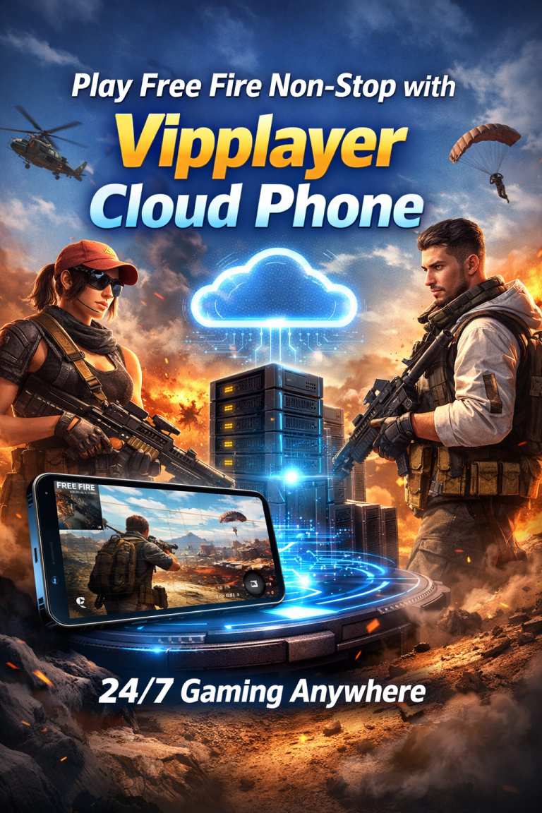 Non-stop Free Fire with Vipplayer