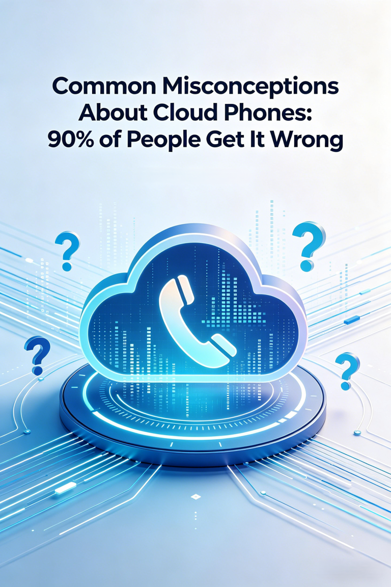 ommon Misconceptions About Cloud Phones 90% of People Get It Wrong