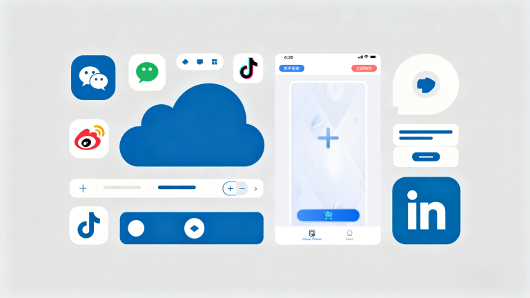 social media cloud phone